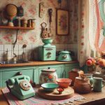 15 Charming Vintage Kitchen Decor Ideas For Retro Flair intended for Retro Kitchen Decor Prints
