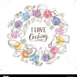 Cooking Poster Hi Res Stock Photography And Images – Alamy With Regard To Colorful Cooking Art Posters