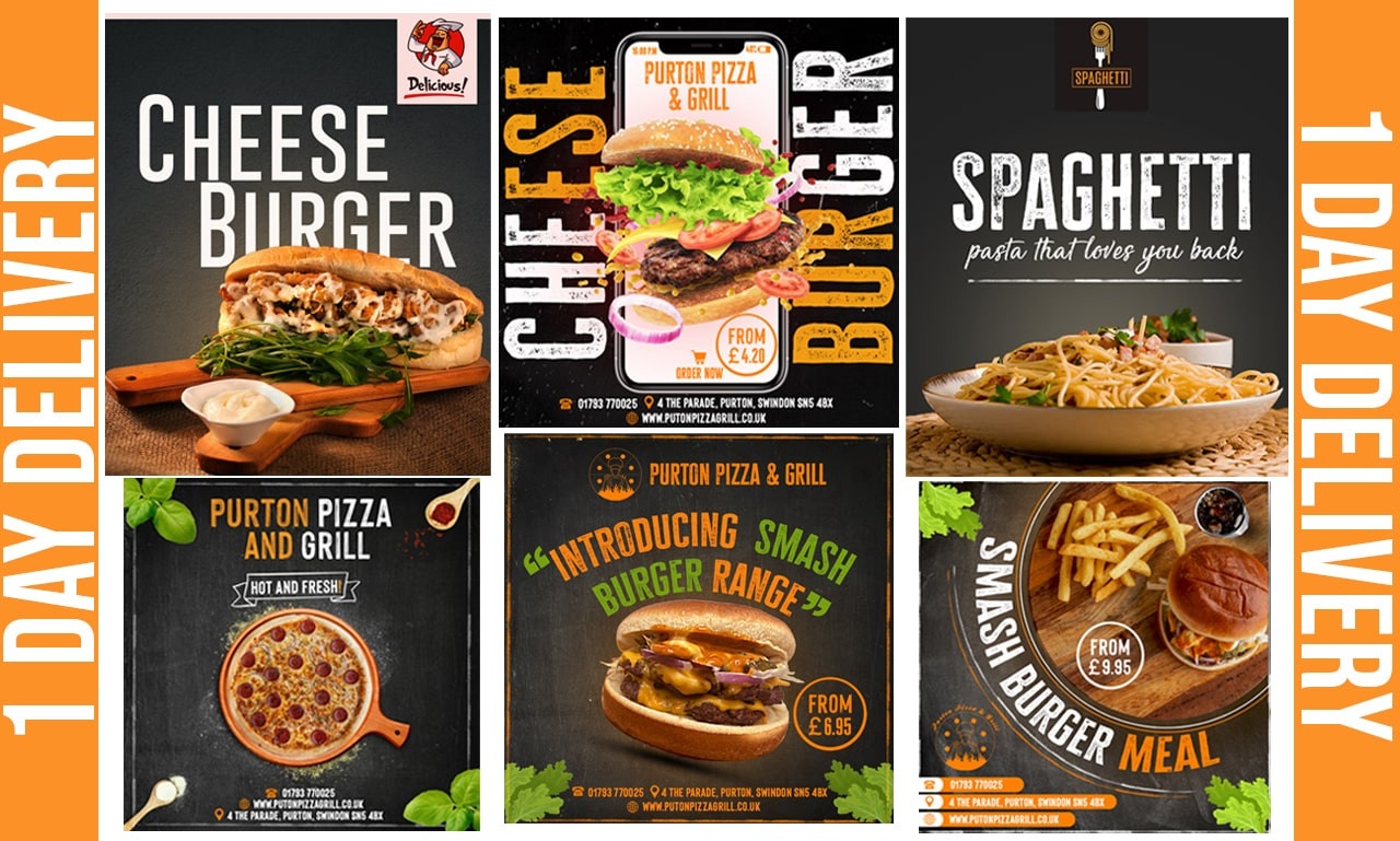Design Creative Food Poster Or Flyer For You | Legiit pertaining to Creative Food Posters