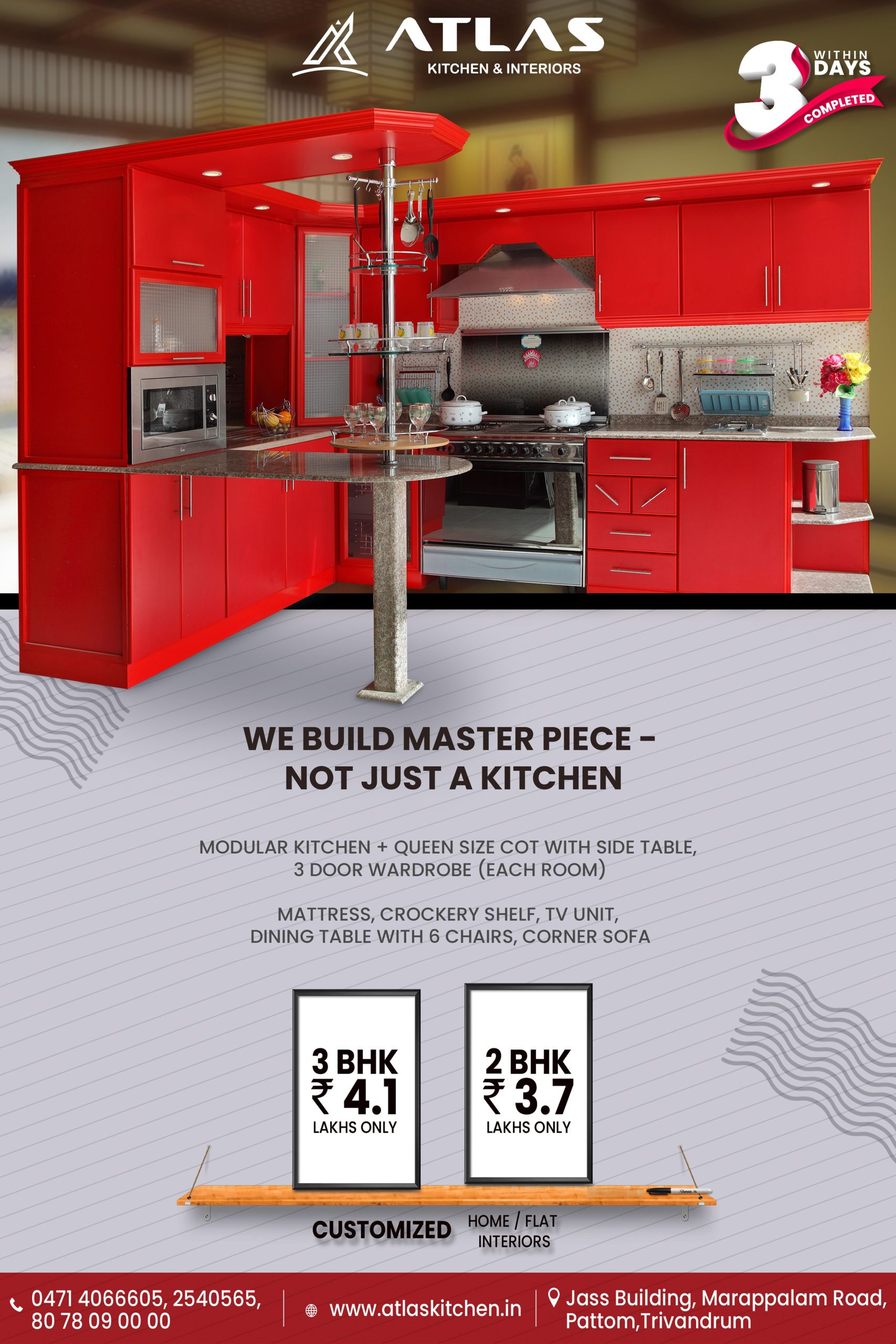 Interior Design Social Media Poster Design inside Unique Kitchen Poster Ideas