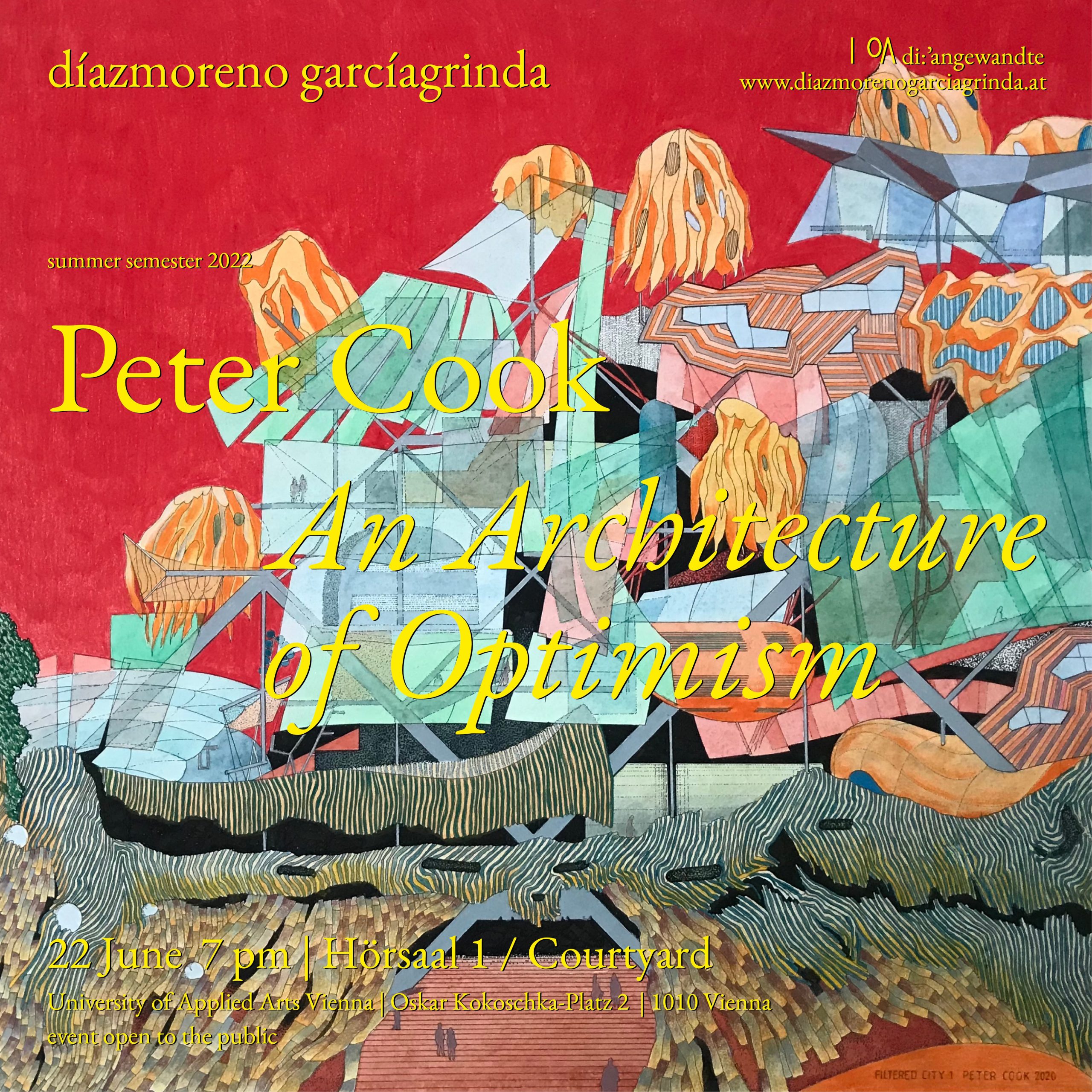 Lecturepeter Cook - Dieangewandte for Colorful Cooking Art Posters